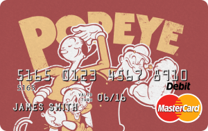 Popeye Prepaid Debit Card