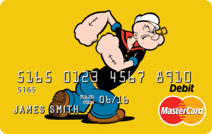 Popeye Prepaid Debit Card