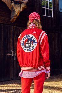 Scotch and soda red on sale jacket