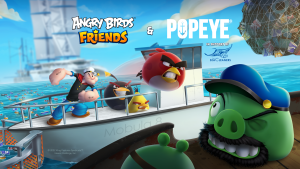 Angry Birds, Popeye with SeaCleaners onboard Mobula 8