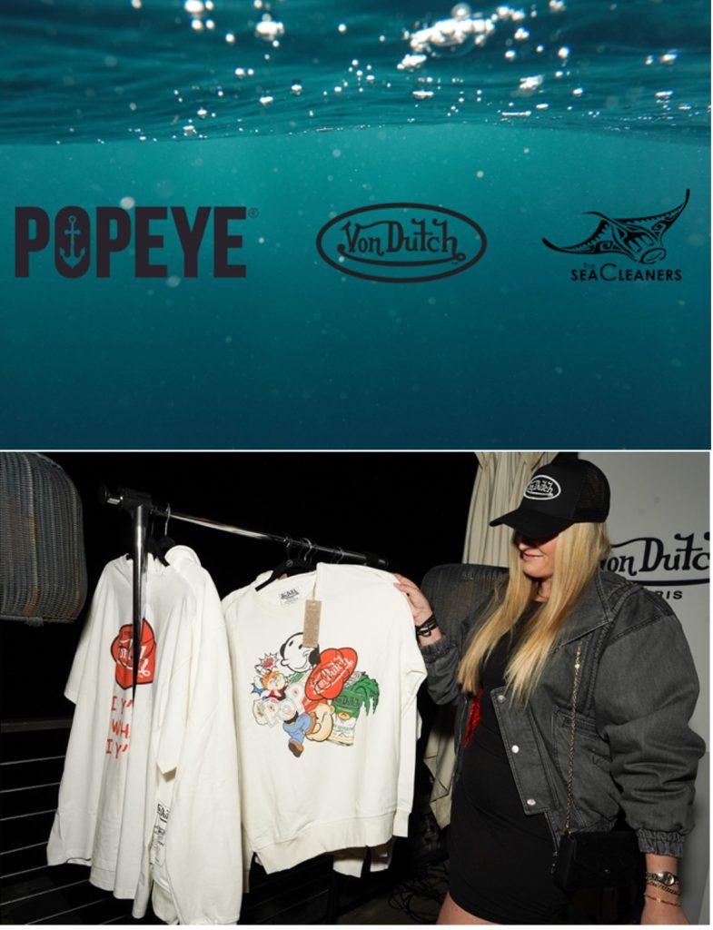 Von Dutch Teams Up with Popeye and The SeaCleaners for a Custom Collection  Supporting the Fight for a Pollution-Free Ocean